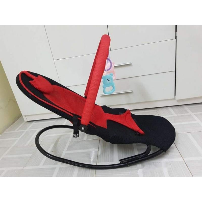 Curved Leg Rocking Chair - CB07, THH 3-Position Vibrating Baby Feeding ...