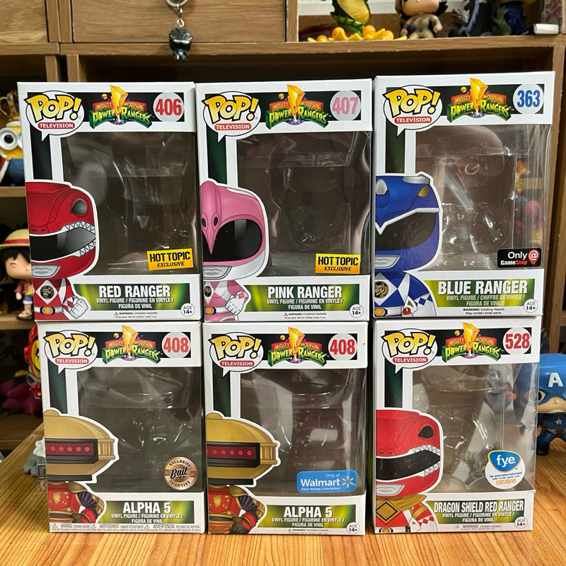 [empty Empty empty Box] Funko Figure - Power Ranger (no Pop) | Shopee ...