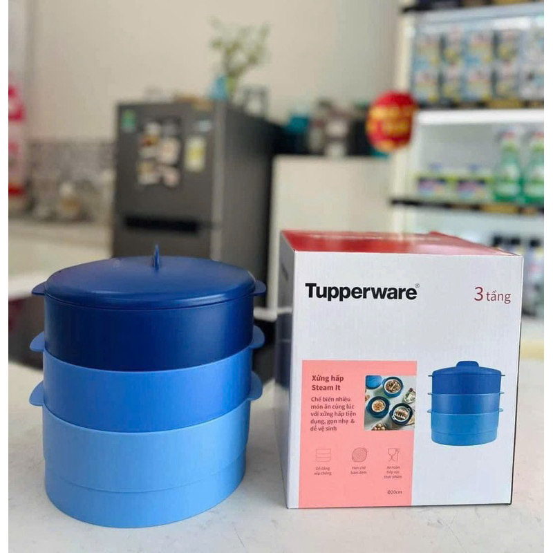 Steam It 3-Tier tupperware Steamer | Shopee Philippines