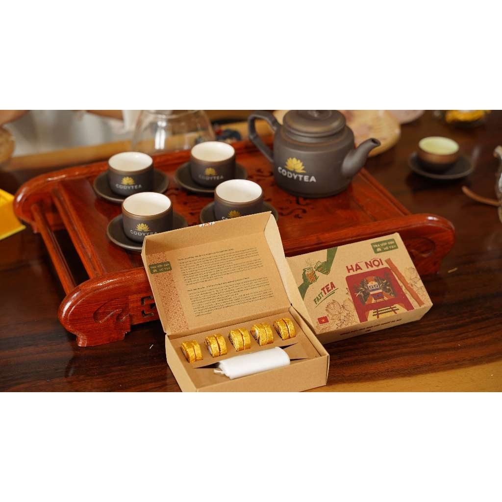 Fast Tea - Cold brewed lotus Tea, West Lake Cody Tea lotus marinated ...