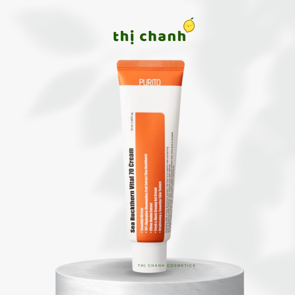 Purito Sea Buckthorn Vital 70 Cream 50ml | Shopee Philippines