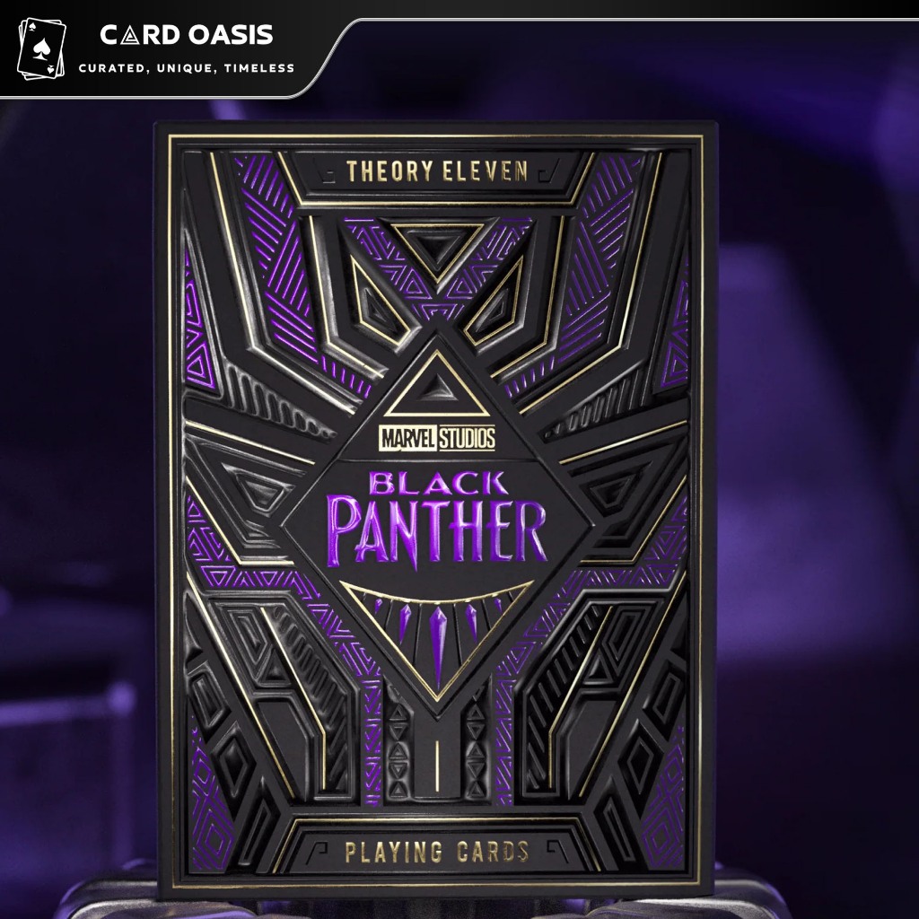 Collectible Cards, premium Marvel chory11 Black Panther Playing Cards ...