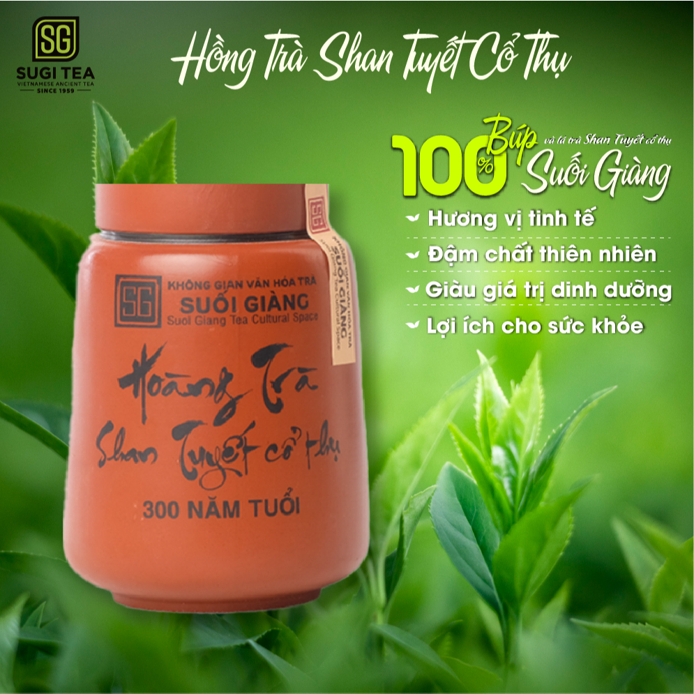 Ancient Shan Tuyet royal Tea 35g - SuGi Tea 300 year old royal Tea ...