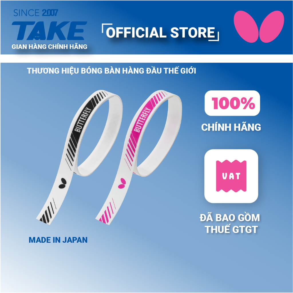 Genuine Butterfly WB PROTECTOR Racket Rim MADE IN JAPAN | Shopee ...