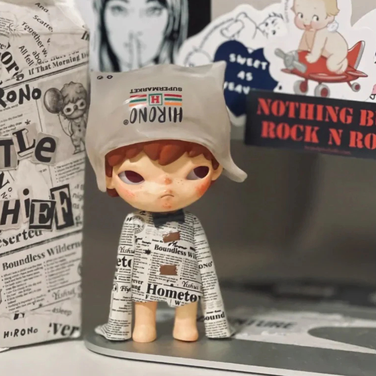 [Pop Mart Hirono] Genuine Pop Mart Hirono Ragpicker Little Mischief ...