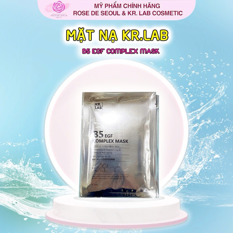 Combo of 10 pieces - Kr.Lab B5 EGF complex mask expiry date 2027 ...