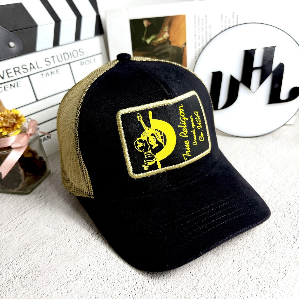 True RLGN Ong Dia Cap and Hat with Square Mesh Color Mix Suitable for ...