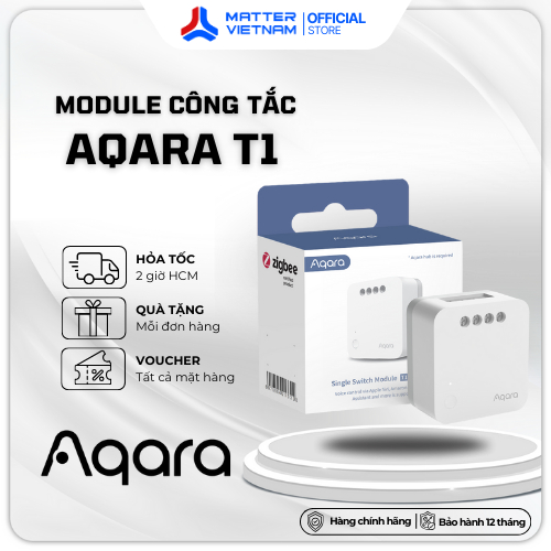 Aqara Module T1 Zigbee - Module switch, 1 channel, N and without N ...