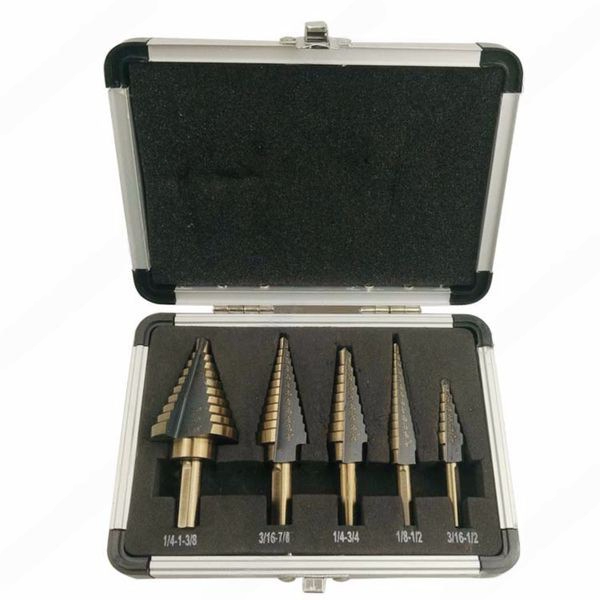 Step Drill Bit Box (5 Bits) | Shopee Philippines