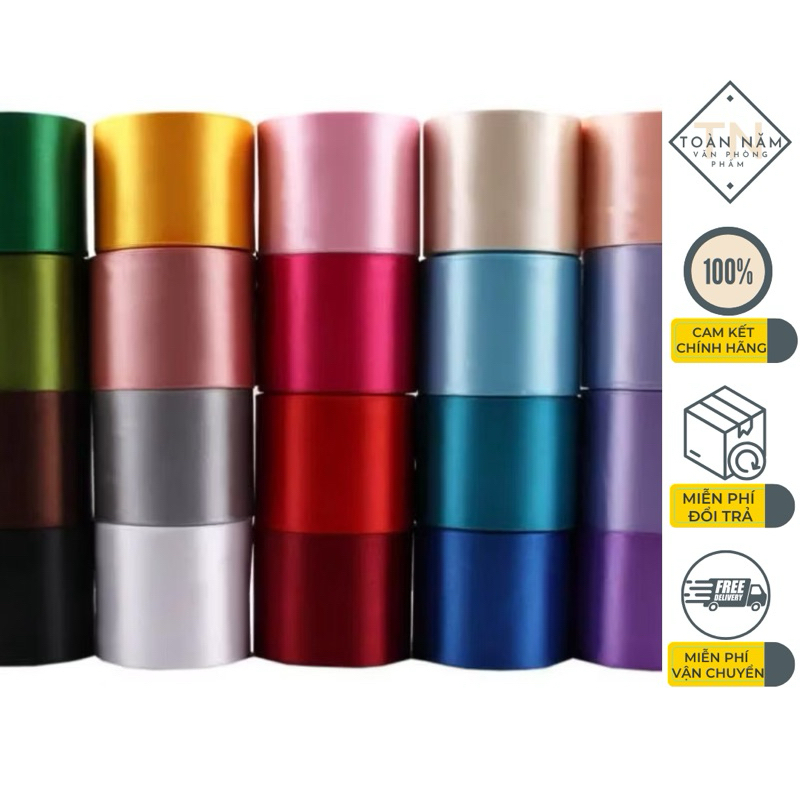 5cm multicolored silk ribbon - 22 meter roll | Shopee Philippines