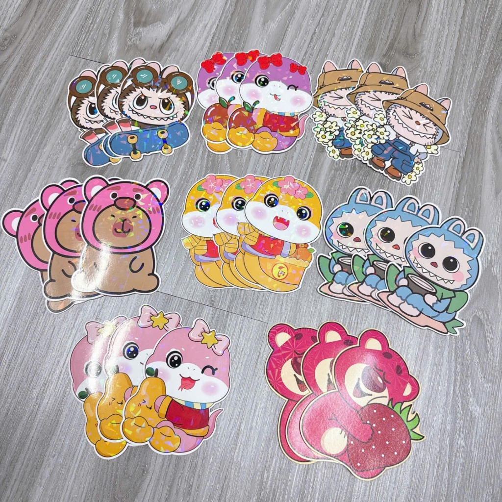 10 Chibi 2025 Red Packets with beautiful random designs, lucky | Shopee ...