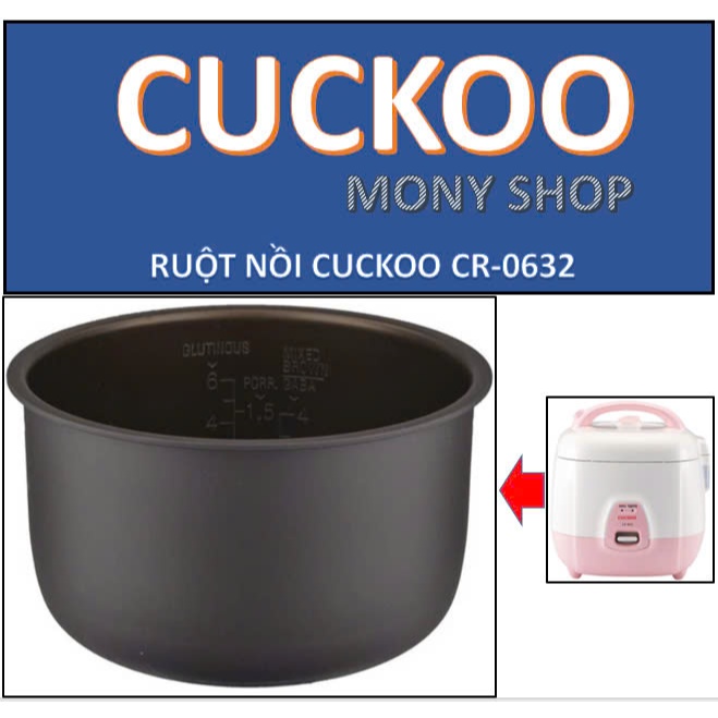 Cuckoo rice cooker inner pot CR-0632 CR0632 1L | Shopee Philippines