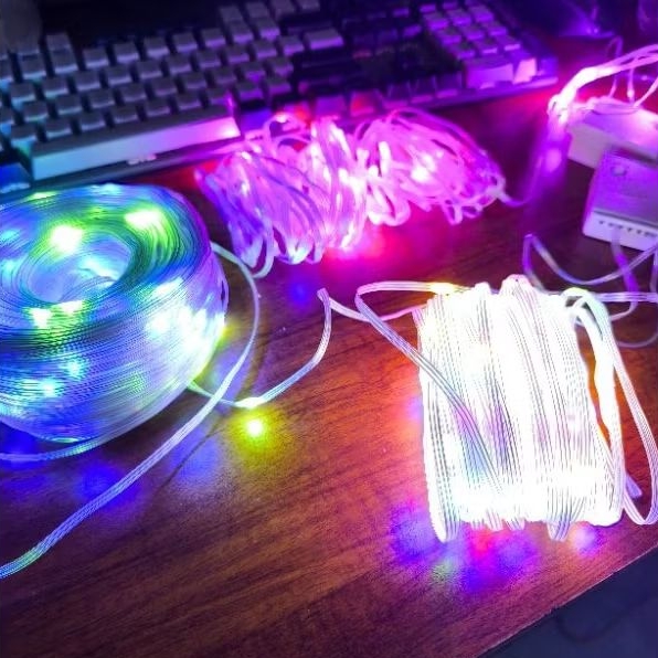 10-100 meter RGB multi-colored waterproof LED string for tree ...