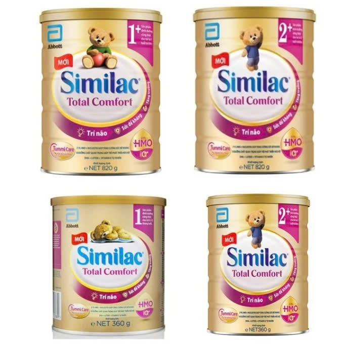 Similac Total Comfort Powdered Milk 1, No. 2 (HMO) 820g and 360g ...