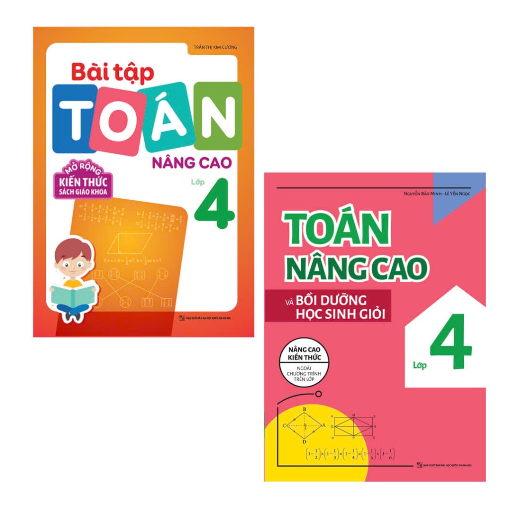 Book: ComBo of 2 Advanced Math Grade 4 Books (Math Exercises + Advanced ...