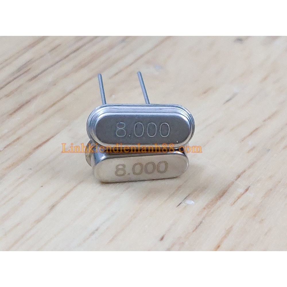 10pcs Quartz 8Mhz Iron 2 Pins 100% New | Shopee Philippines