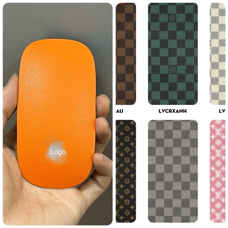 Magic Mouse 2 skin stickers with high quality 3M USA embossed leather ...