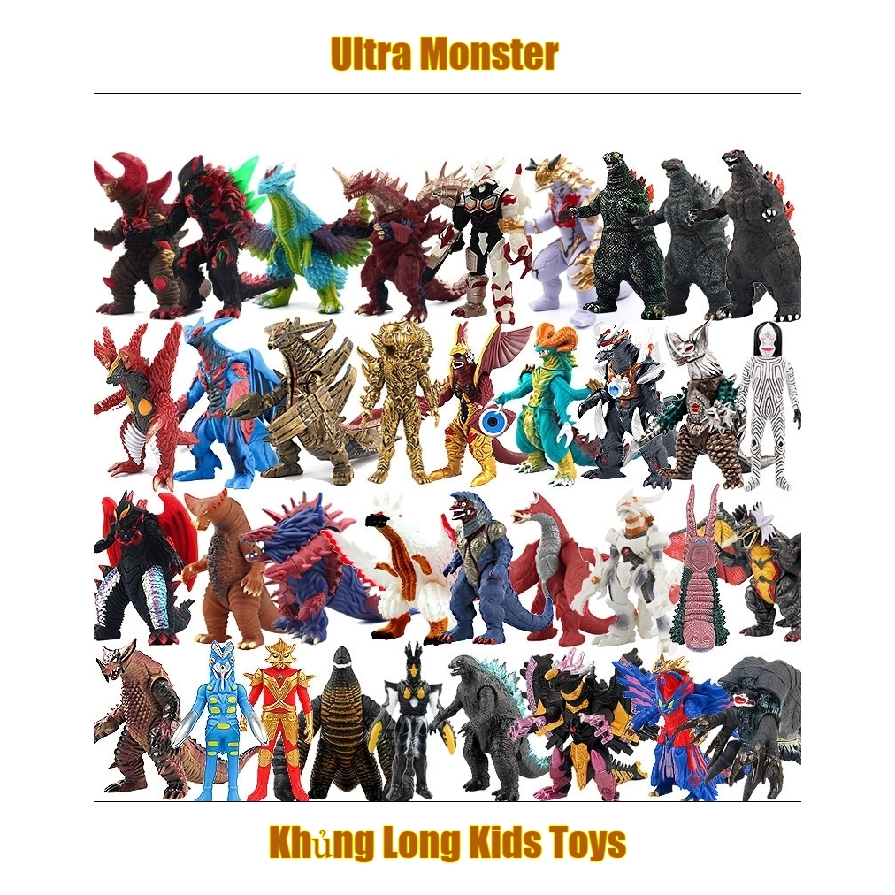 Kaiju Model Ultra Monster Children's Toys Godzilla Red King Gomora ...