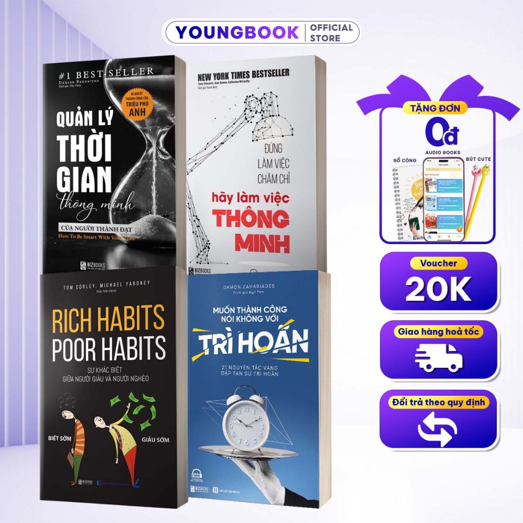 Comprehensive Skill Development Book Set: Don't Work Hard, Manage Time ...