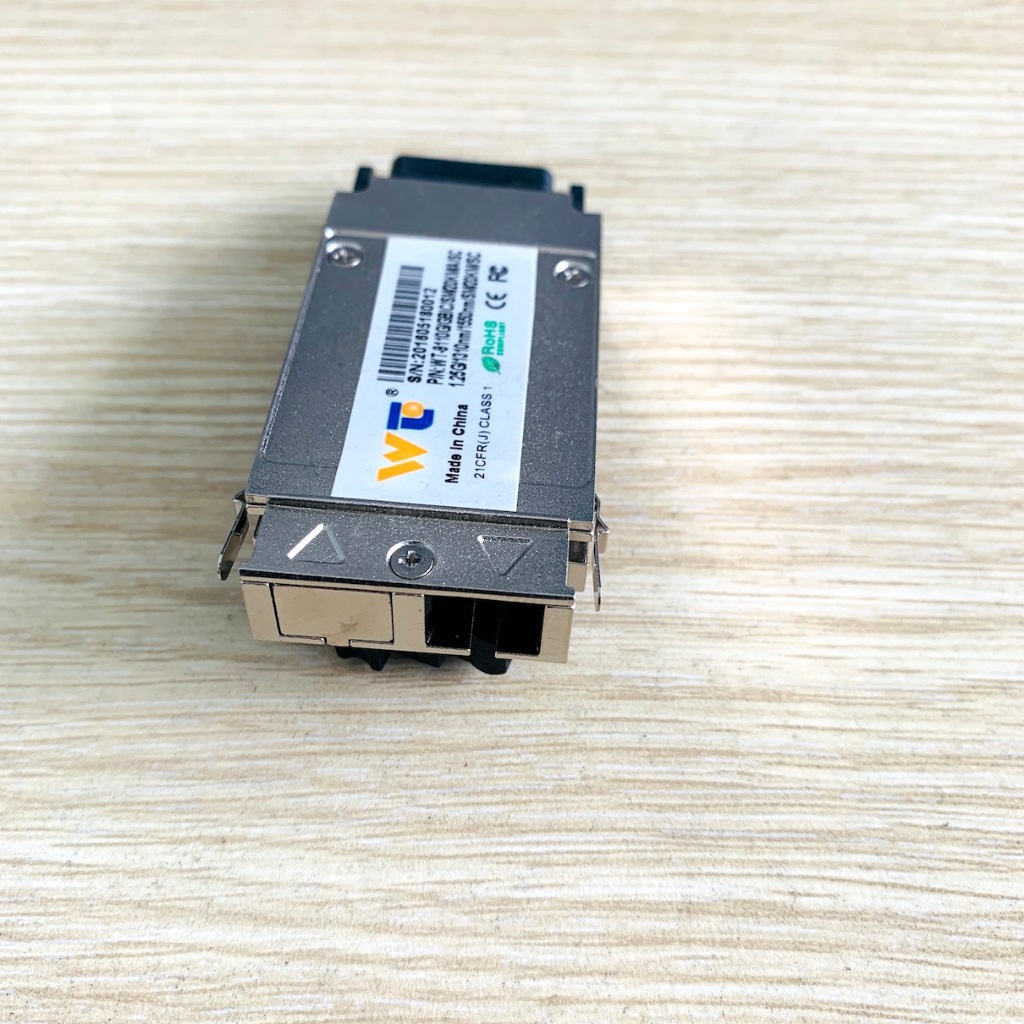 GBIC optical Module 1.25G 1 fiber optic, SM, 20km P/N: WT-9110G/GBIC/SM ...