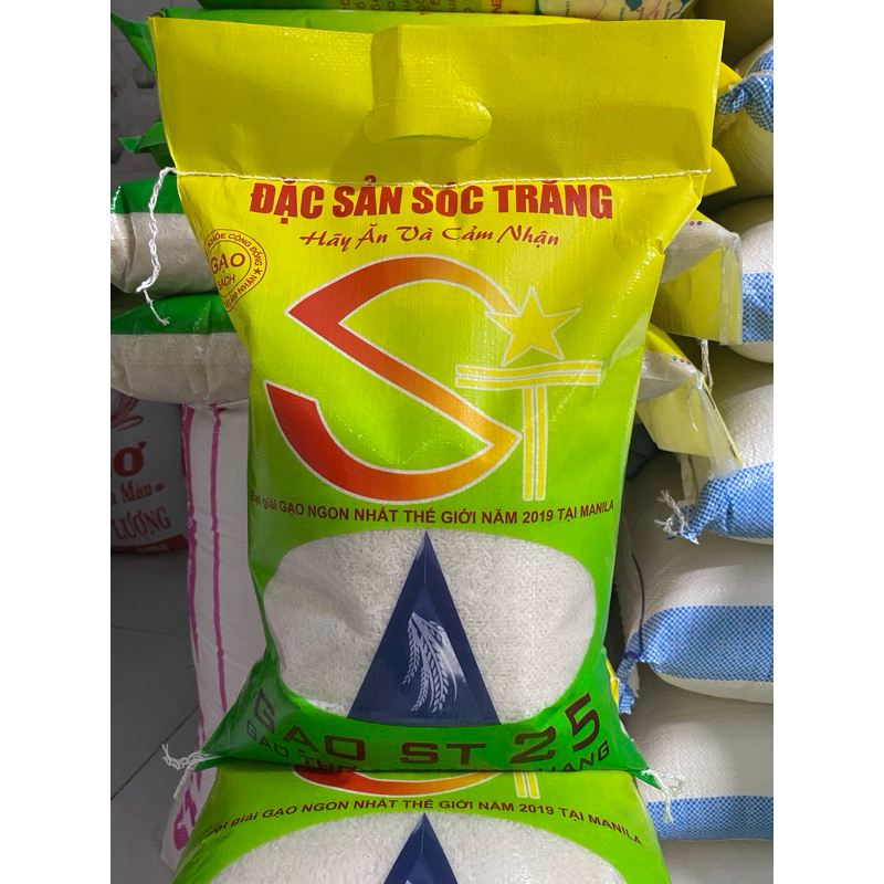 ST25 Rice (Medium Sticky, Soft Rice) 5kg Bag | Shopee Philippines