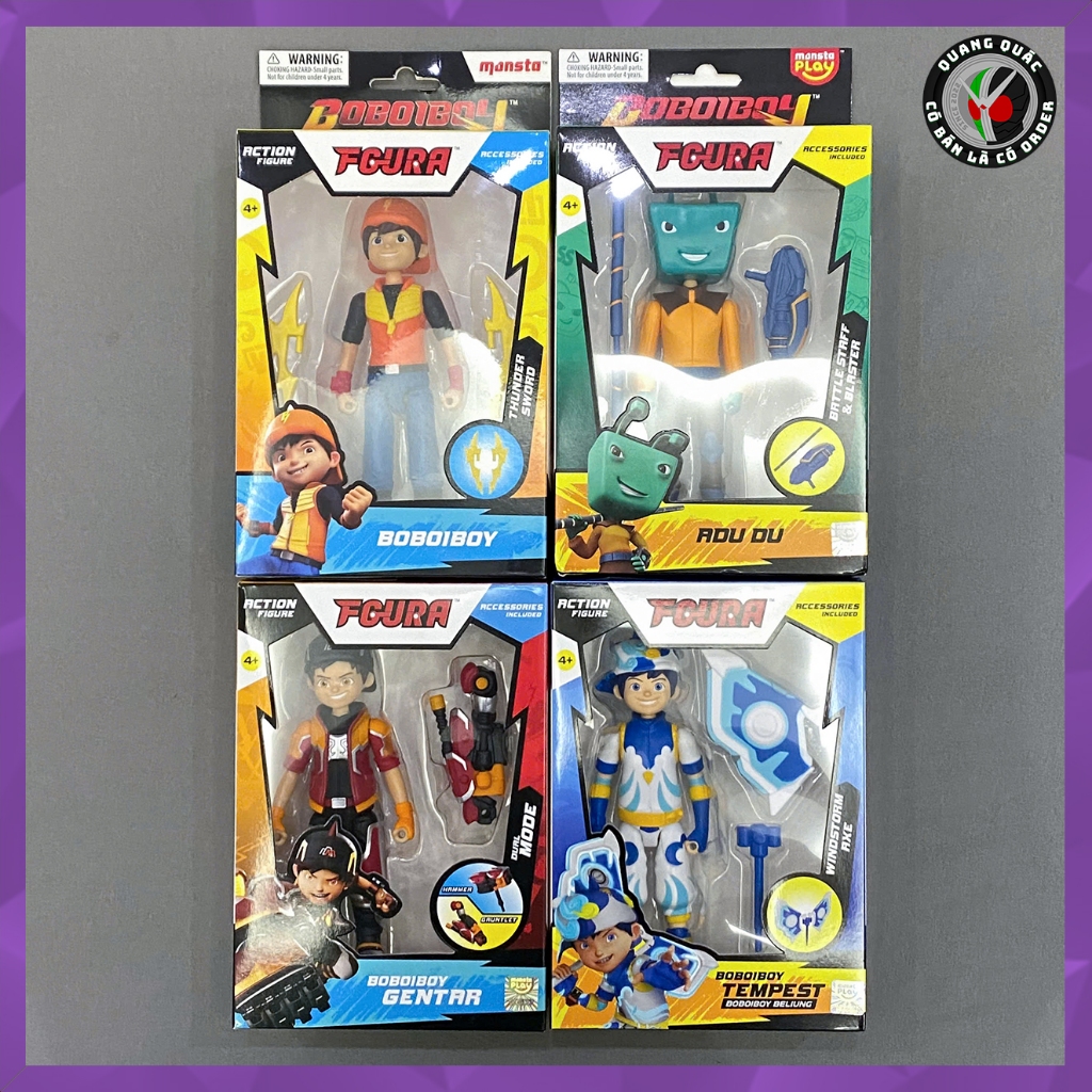 Genuine Malaysian Toy Model BoBoiBoy Figure BoBoiBoy Galaxy Shopee 