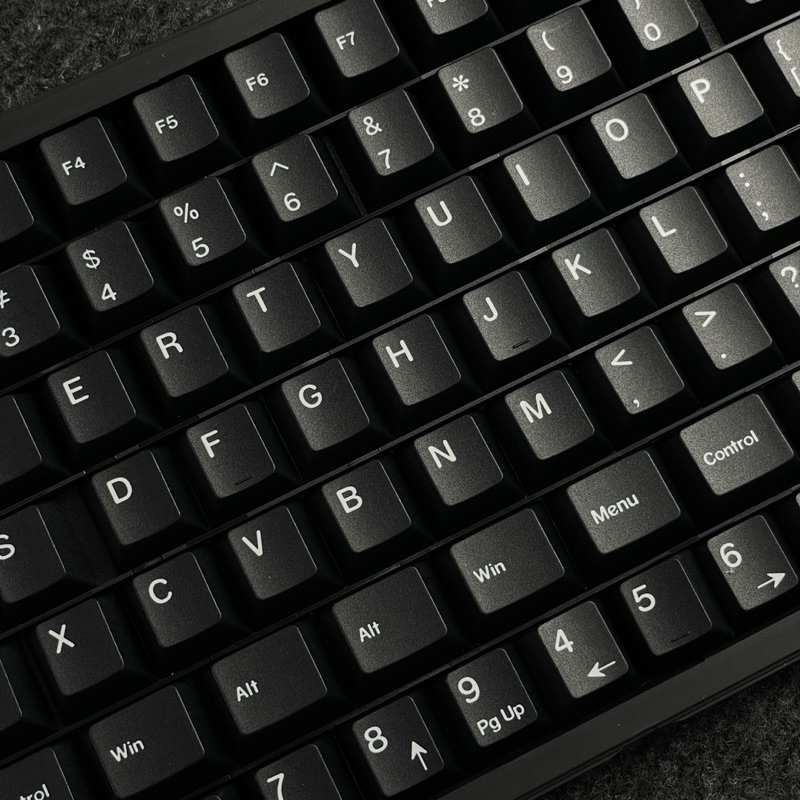 Keycap White On Black PBT dyesub NDN Studio | Cherry profile | Doublet ...