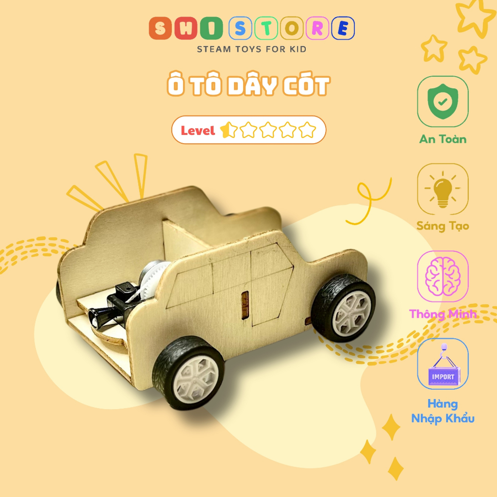 Stem Smart Toys, Wind-Up Car Models, Physical Stem Models | Shopee ...
