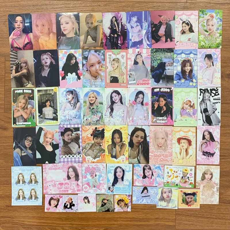 Blackpink Set Gift BOX MIX Card des, Sticker suitable for freebies ...