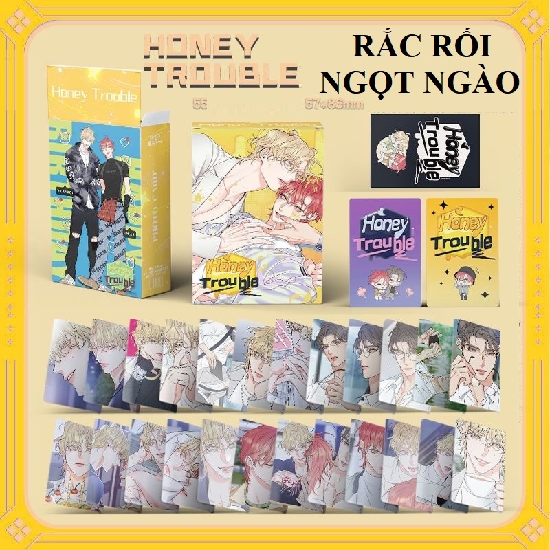 Available/new Box of 55 cards Alpha Yoon Ji Heon and beta On Woo Ju ...