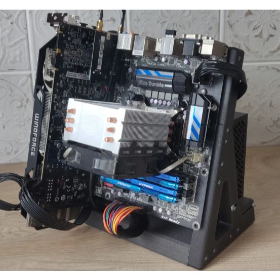 Atx computer case frame, atx bench supports atx power ATX Case ATX ...