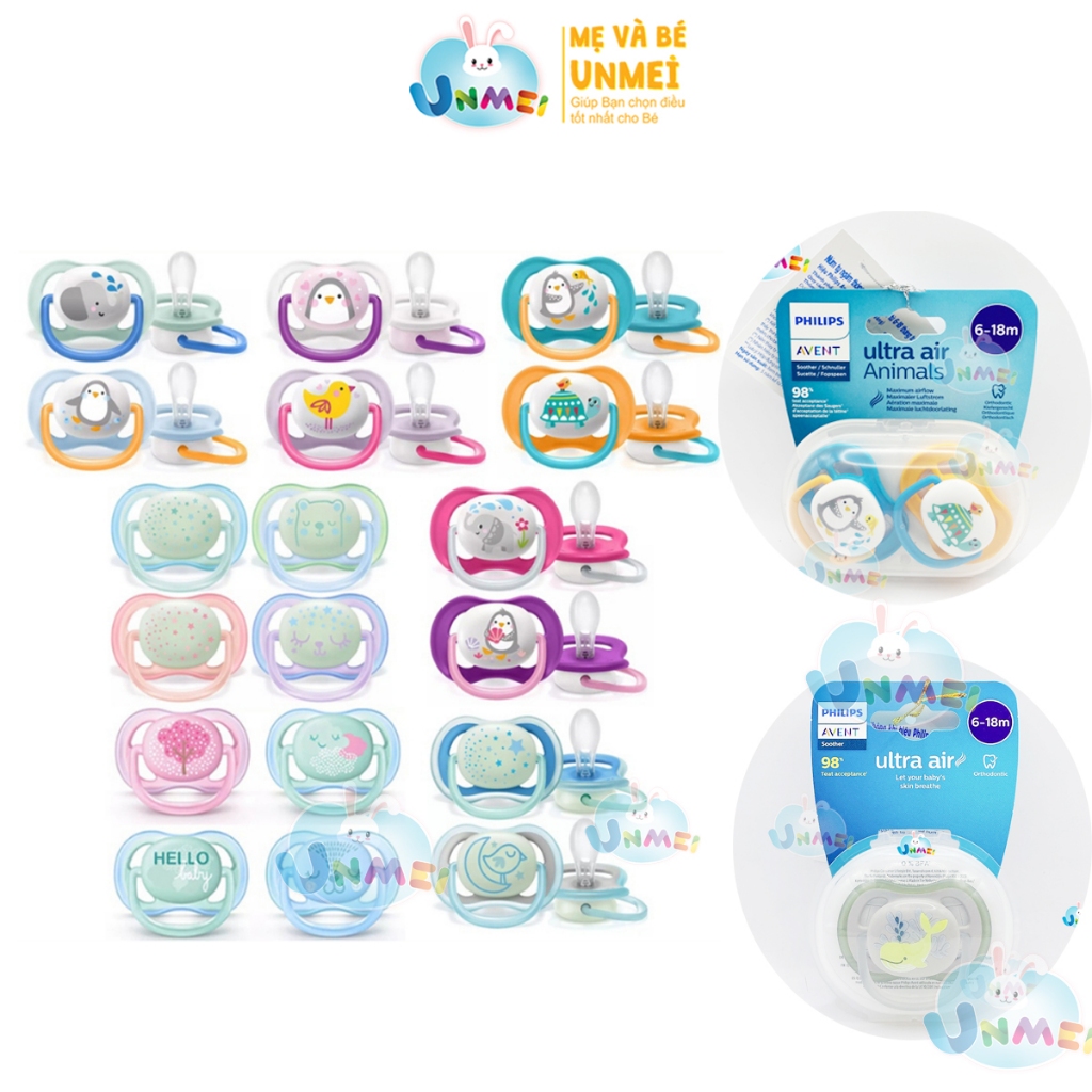 Philips Avent - Pacifier / Super Soft for Babies 0-6 and 6-18 Months ...