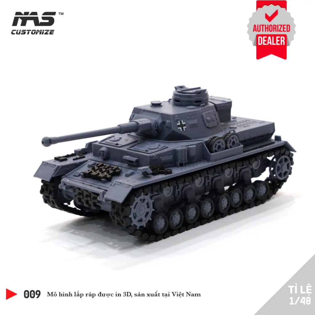 [ NAS ] Toy Assembly model of German tank Panzer IV 1:48 scale | Shopee ...