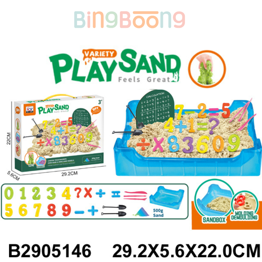 Mathematics clay set - Safe materials for children, diverse bright ...
