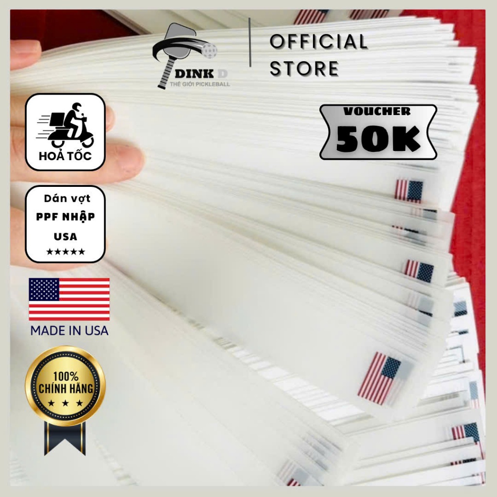 Full Pickleball Racket Edge Sticker made of imported PPF material ...