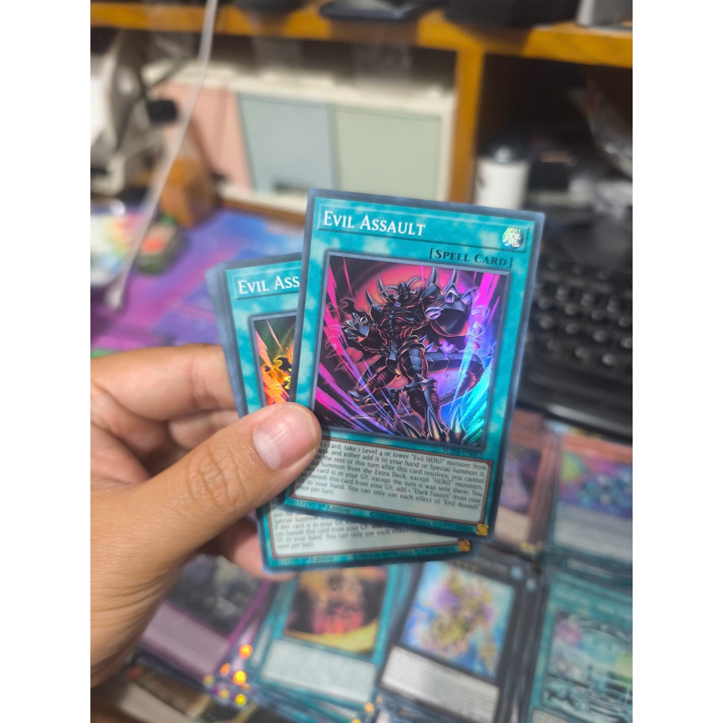 [YFS] 1 card PKM/Yugioh TCG Evil Assault - SUDA-EN052 - Super Rare 1st ...