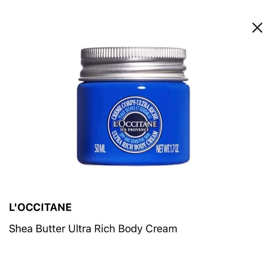 Locc.itane shea butter body lotion 50ml | Shopee Philippines
