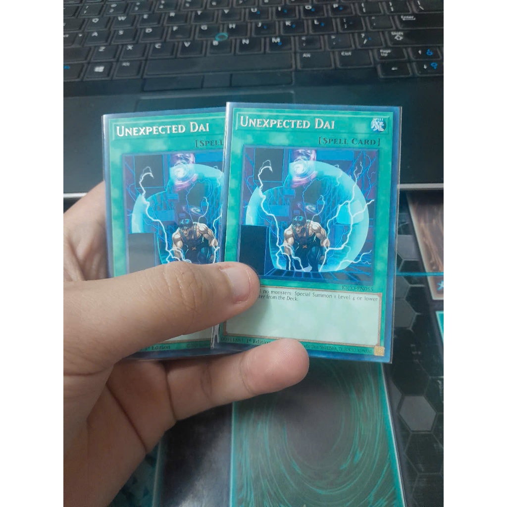 Yu-Gi-Oh! 'Unexpected Dai' Card - KICO-EN055 Rare 1st Edition - King's Court Set Single Trading Card