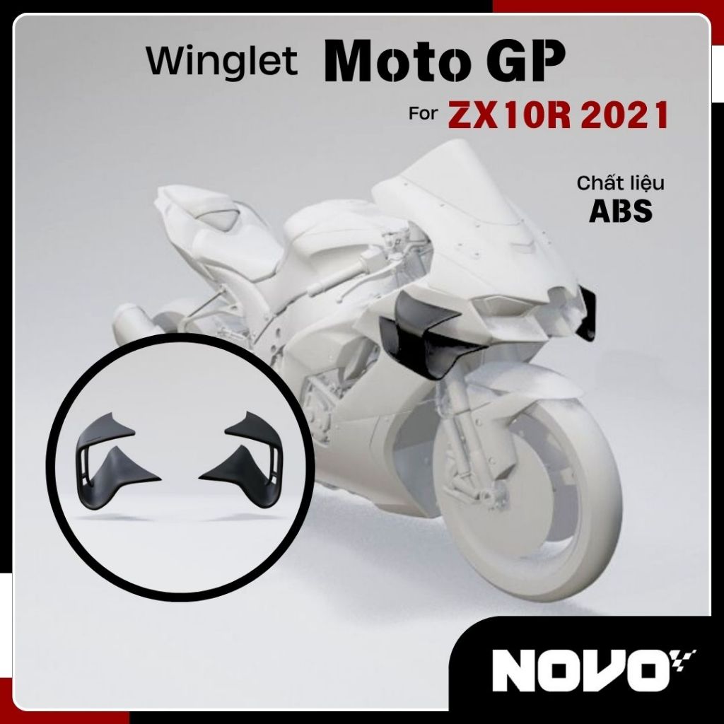 Winglet Moto GP Propeller For Kawasaki ZX10R 2021 - 2024 - NOVO moto ...