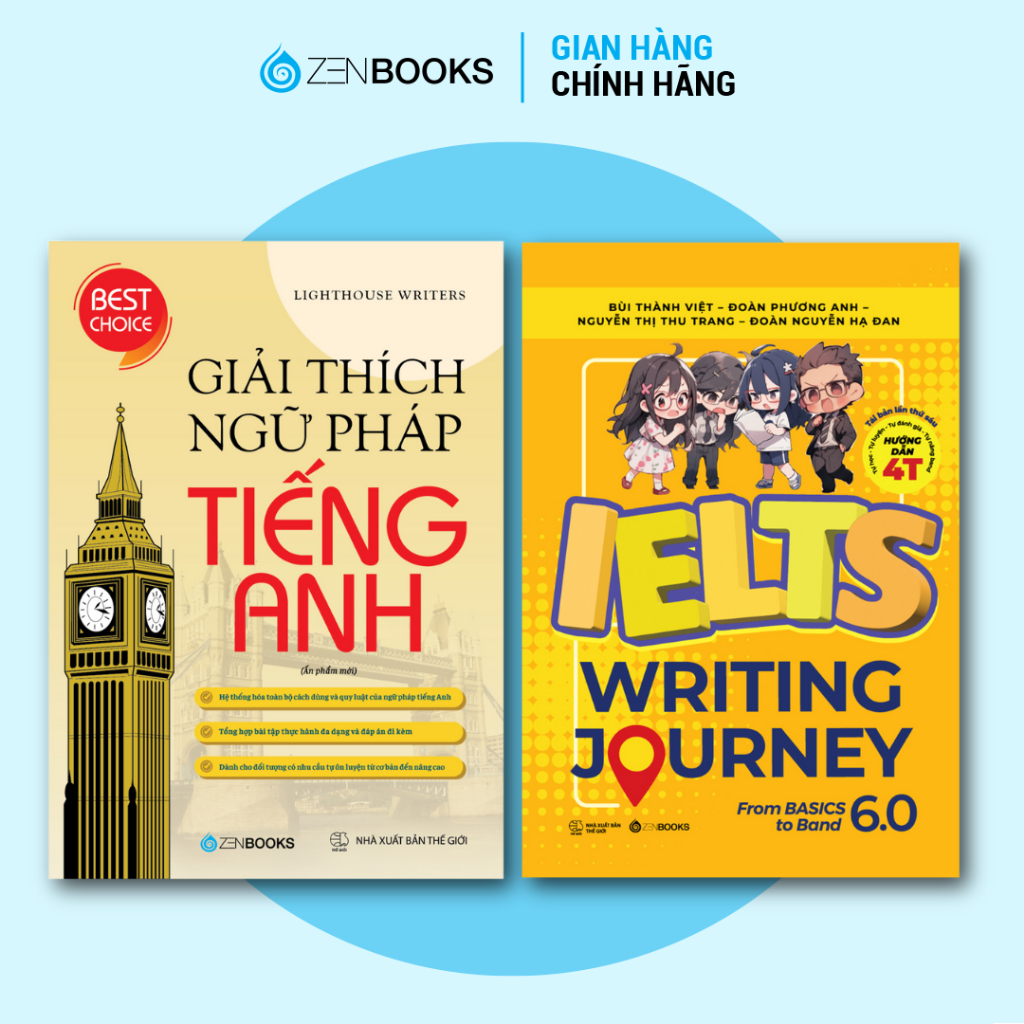 Book - English Mastering Combo (English Grammar Explanation + IELTS ...
