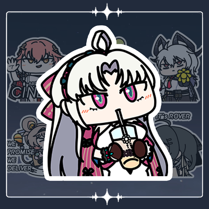 [Wuthering Waves] Sticker Carlotta, Zani, Changli, Lumi, Rover and ...