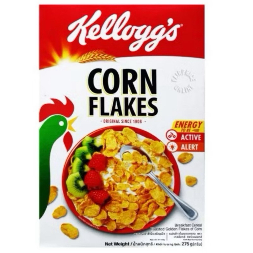 Date 3/2026 Kellogg's Corn Flakes Breakfast Cereal 500g | Shopee ...