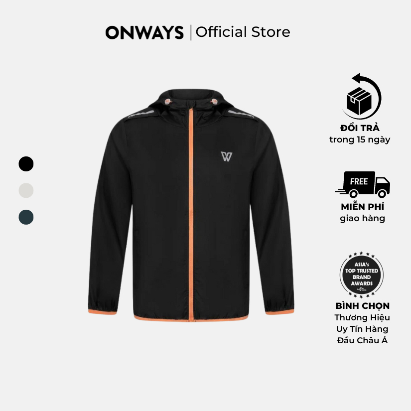ONWAYS Men's SportsJacket with Hat, Thin, Light, Cool HENRY JACKET ...