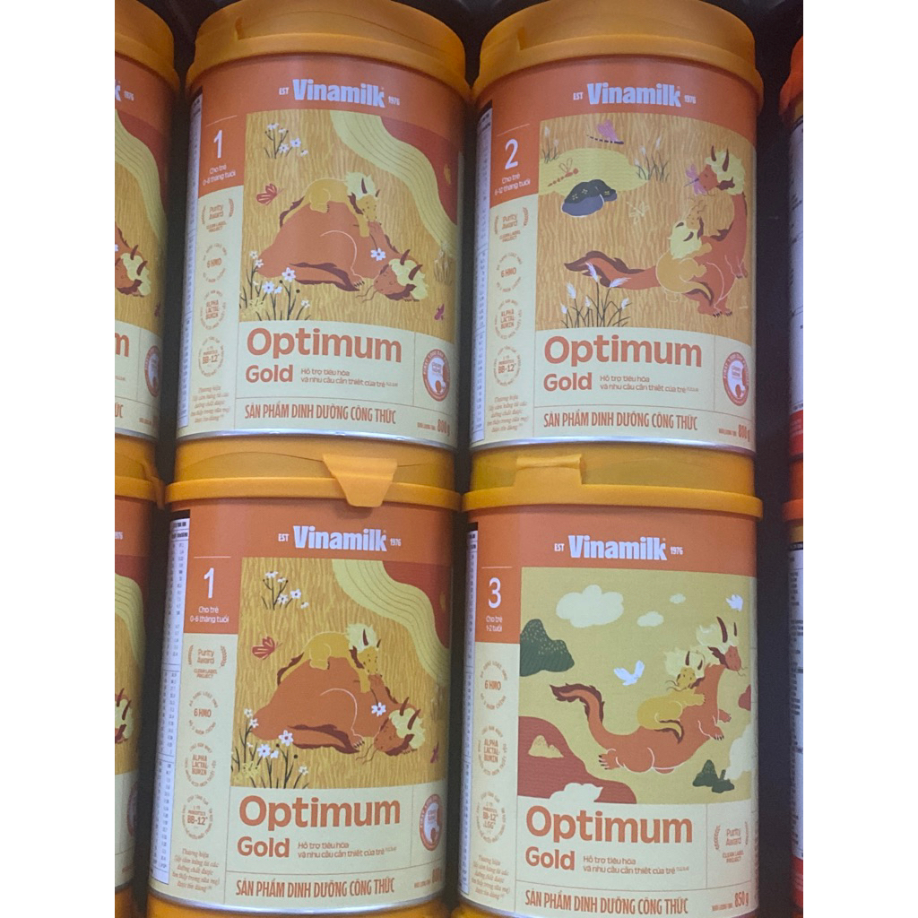 OPTIMUM GOLD OPTI MIX HMO Milk Powder 1,2,3,4 850g | Shopee Philippines