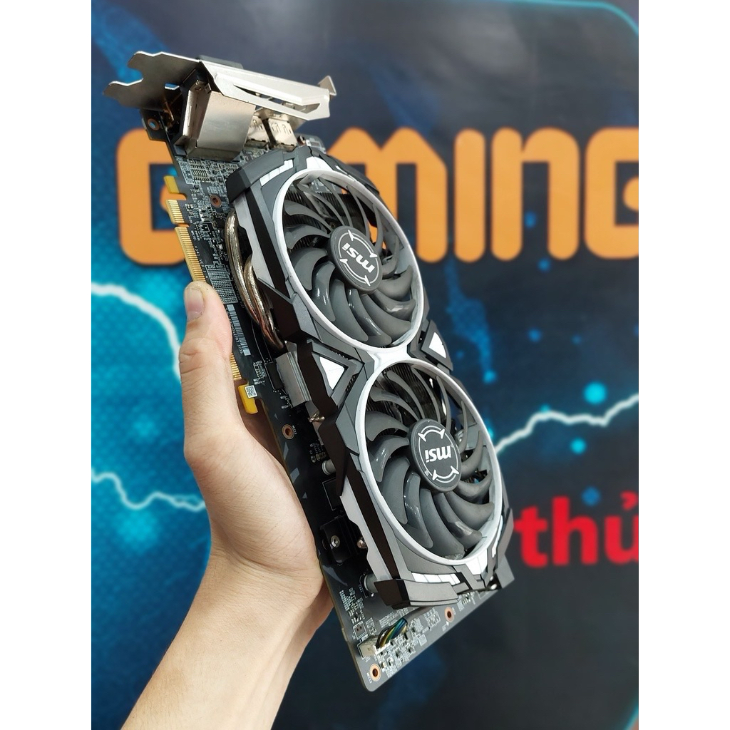 AMD RX580 8G MSI ARMOR OC VGA Video Graphics Card - Used, 2nd, LikeNew ...