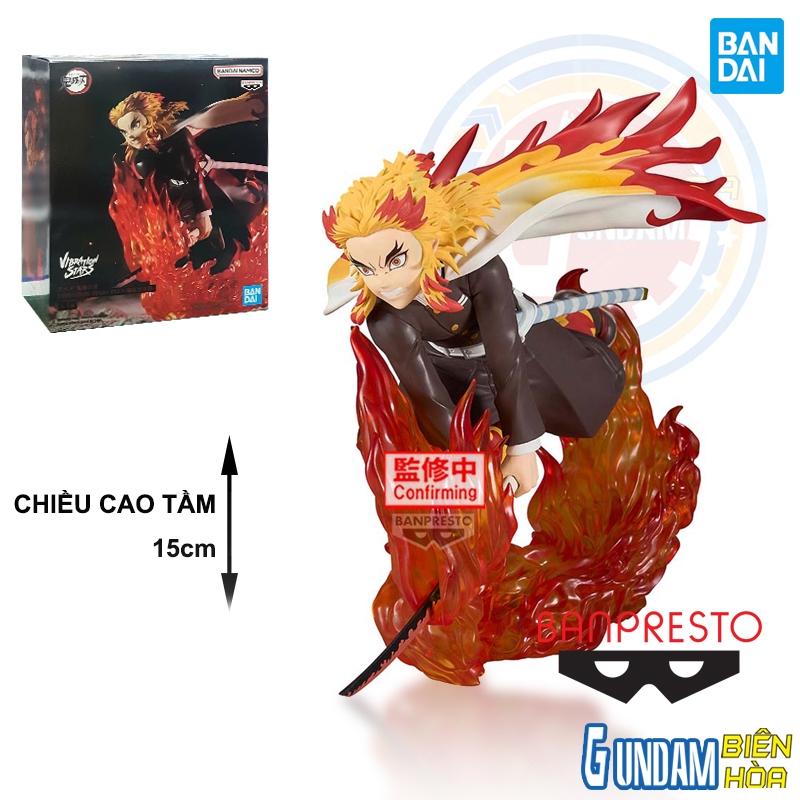 Figurine Demon Slayer Kyojuro Rengoku Vibration Stars Plus 14cm Banpresto