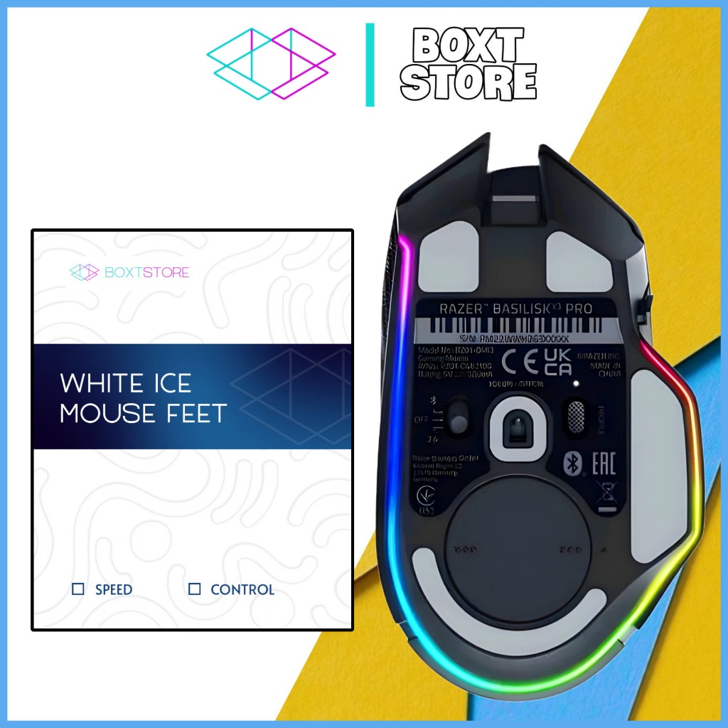 Mouse Feet PTFE WHITE ICE for Razer Basilisk V3 Pro Mouse - Feet ...