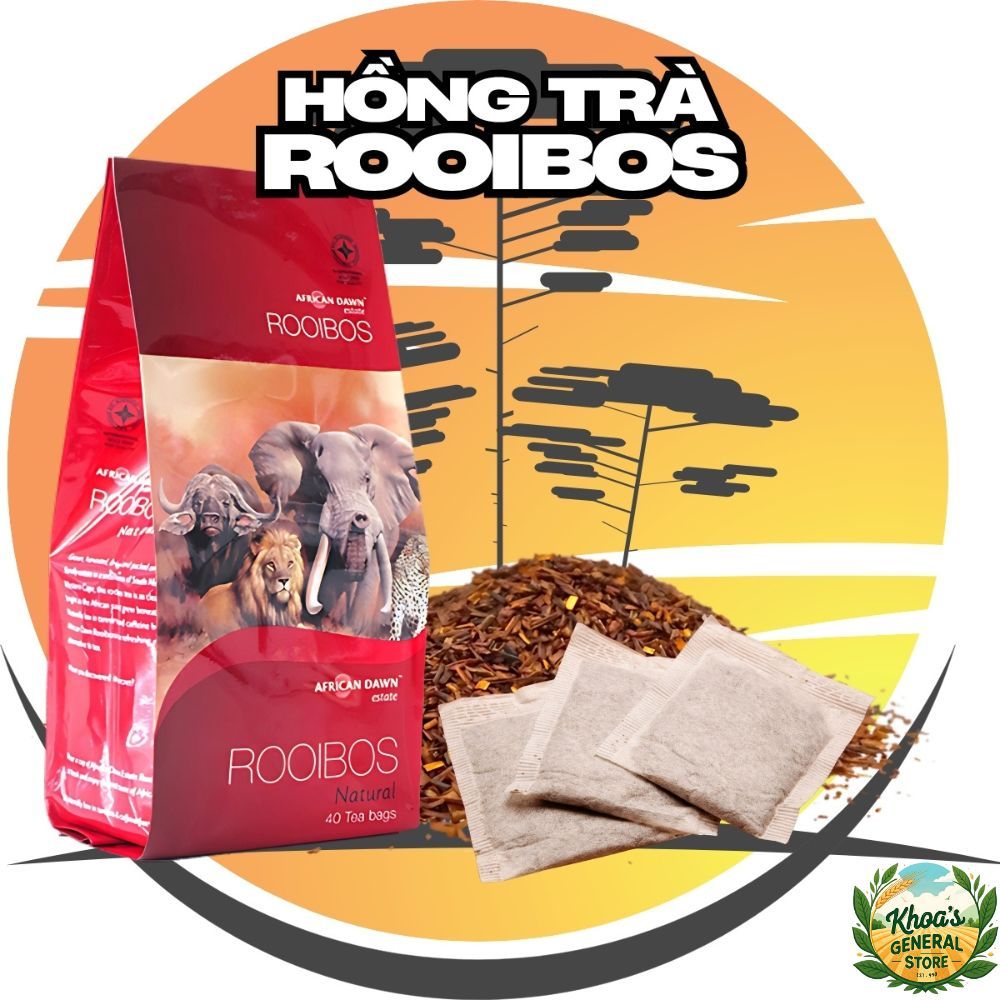 South African Rooibos black tea in filter bag form Herbal tea helps ...