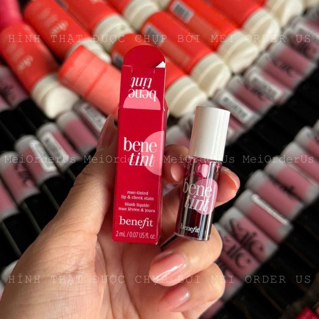 [Minisize 2mL] Benefit Benetint Rose-Tinted Lip & Cheek Stain | Shopee ...