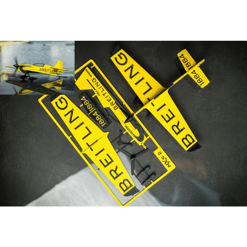 MXS-R Breitling kit card aircraft assembly model | Shopee Philippines